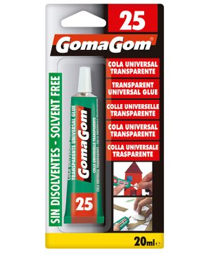 COLA UNIVERSAL TRANSPARENTE 20ml Sin disolventes