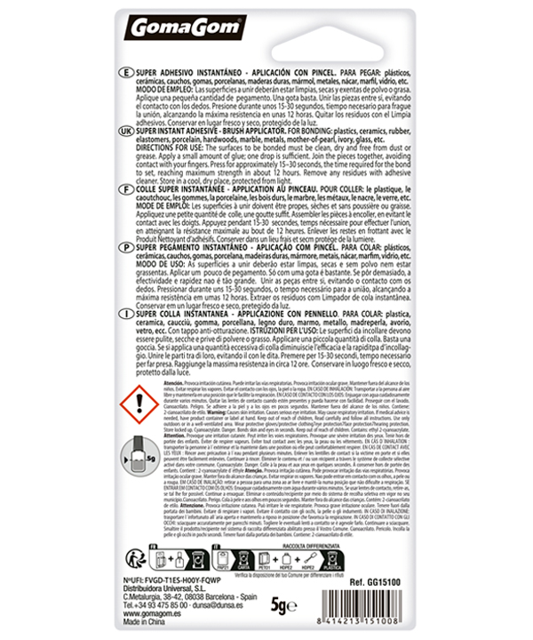 SUPER ADHESIVO INSTANTÁNEO 3g PRECISIÓN - Imagen 2