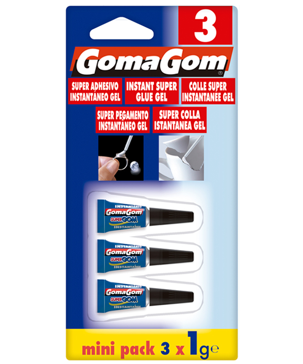 SUPER ADHESIVO INSTANTÁNEO 1g (3) Monodosis