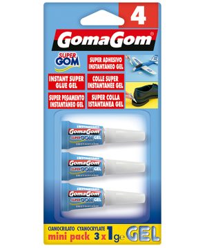 SUPER ADHESIVO INSTANTÁNEO GEL 1g (3) Monodosis